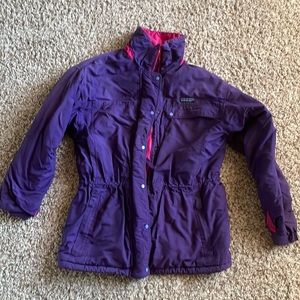 Adorable purple Patagonia Winter Jacket.